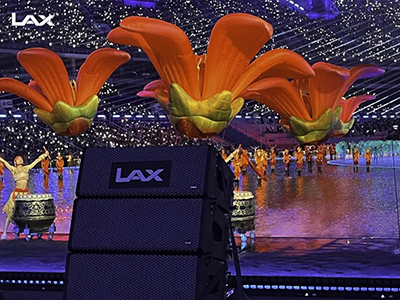 LAX助力十五运会开幕式扩声